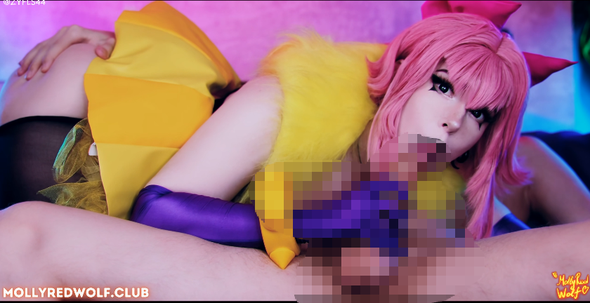 毛妹大奶Coser【Mollyredwolf】 美乐蒂 + 星见雅【2V 2.2GB】