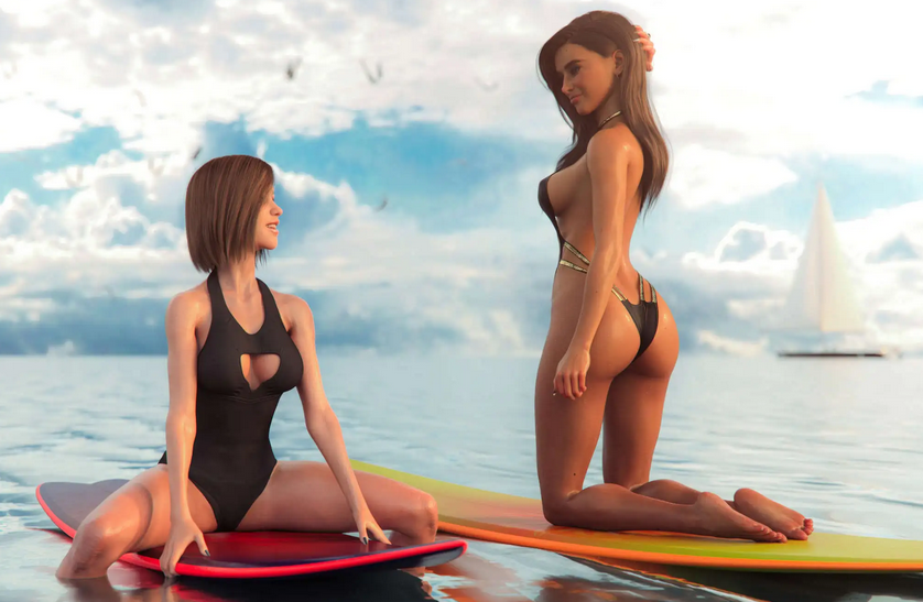 [欧美SLG/汉化] 多米诺海滩 Domino Beach Ep.3 [PC+安卓/7.3G]