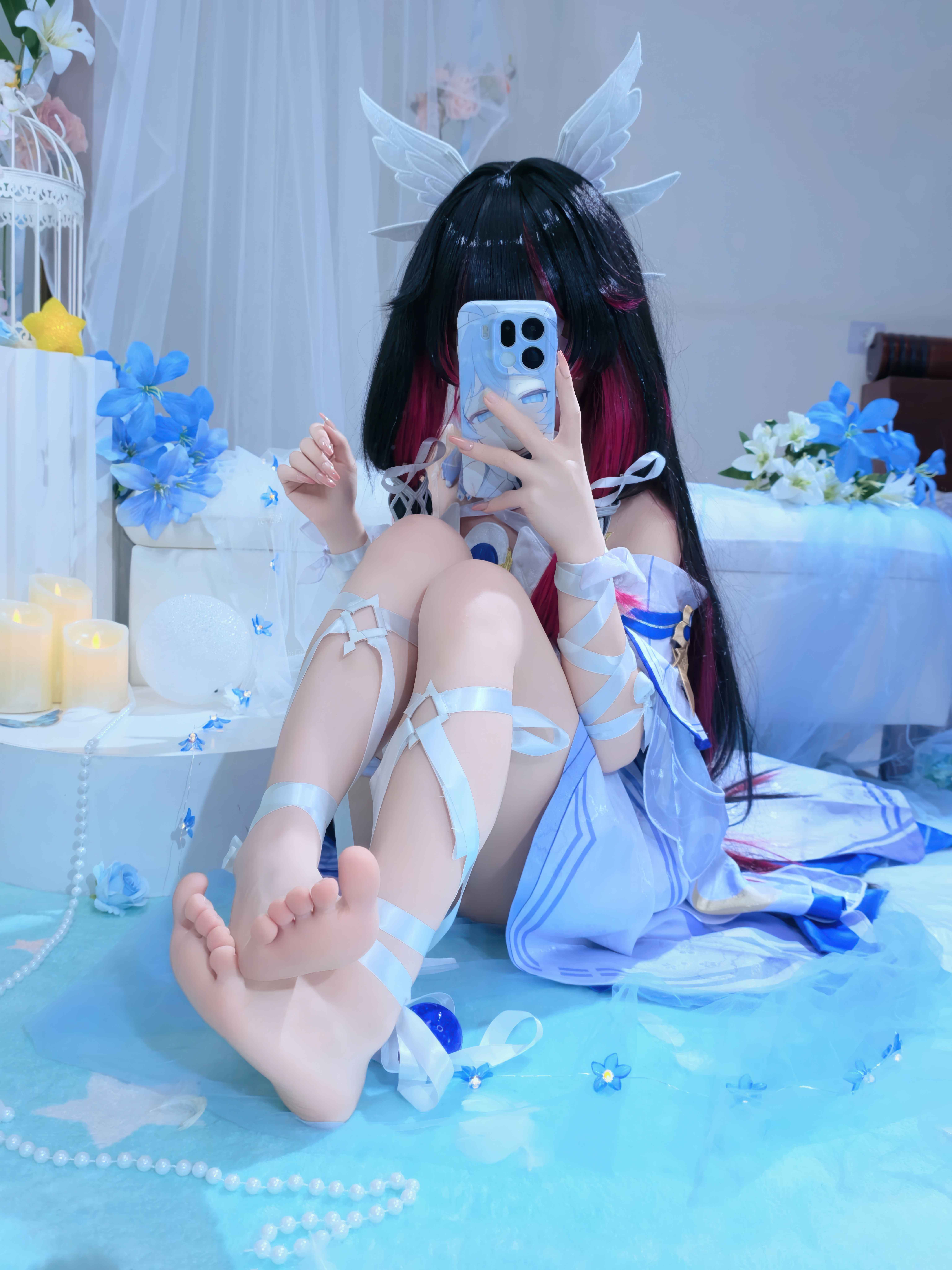 【新】Reng-原神少女 哥伦比亚【108P+5V】【890MBpikpak盘】