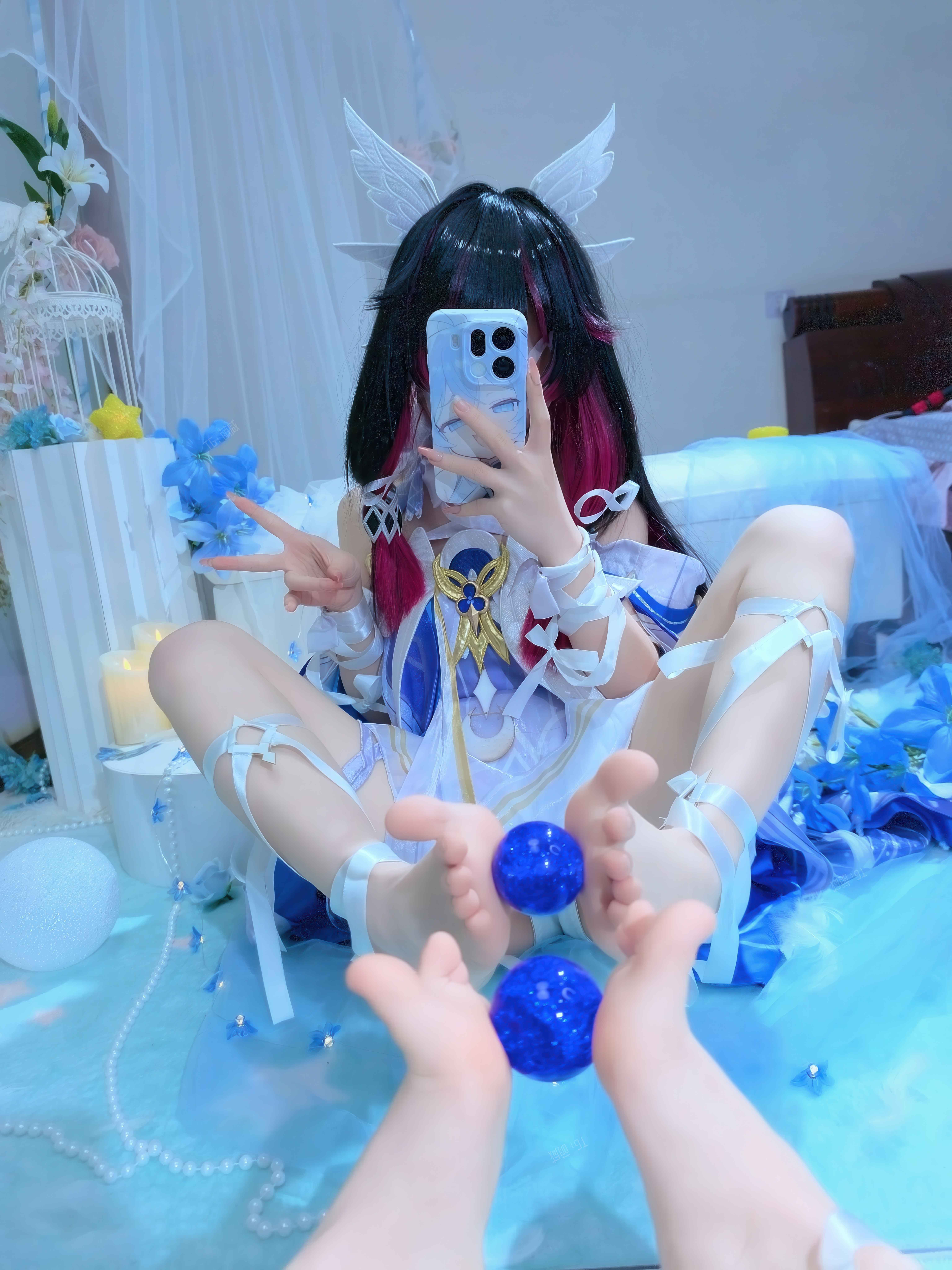 【新】Reng-原神少女 哥伦比亚【108P+5V】【890MBpikpak盘】