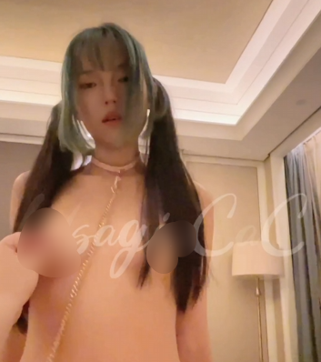 黑宫的小狗，双马尾合法萝莉「主人的命令是绝对的」浴缸口交+双马尾狗链+双马尾3P露脸淫乱性交