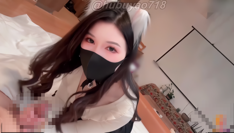 狐不妖~黑丝诱惑~口爱唤醒服务~黑丝小猫咪口交唤醒主人~被主人猛操4k