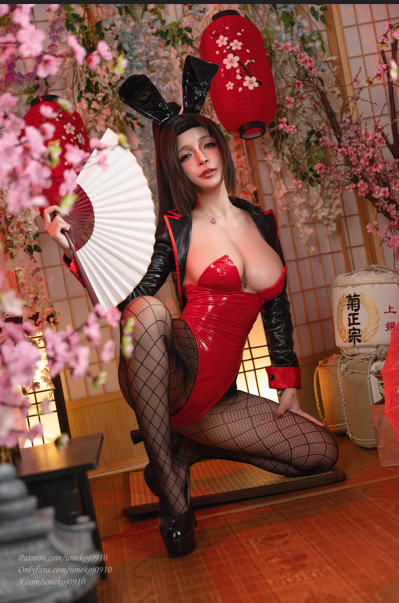Umeko J - Mai Shiranui Bunny「Street Fighter 6」【81P 6V 1.55GB】