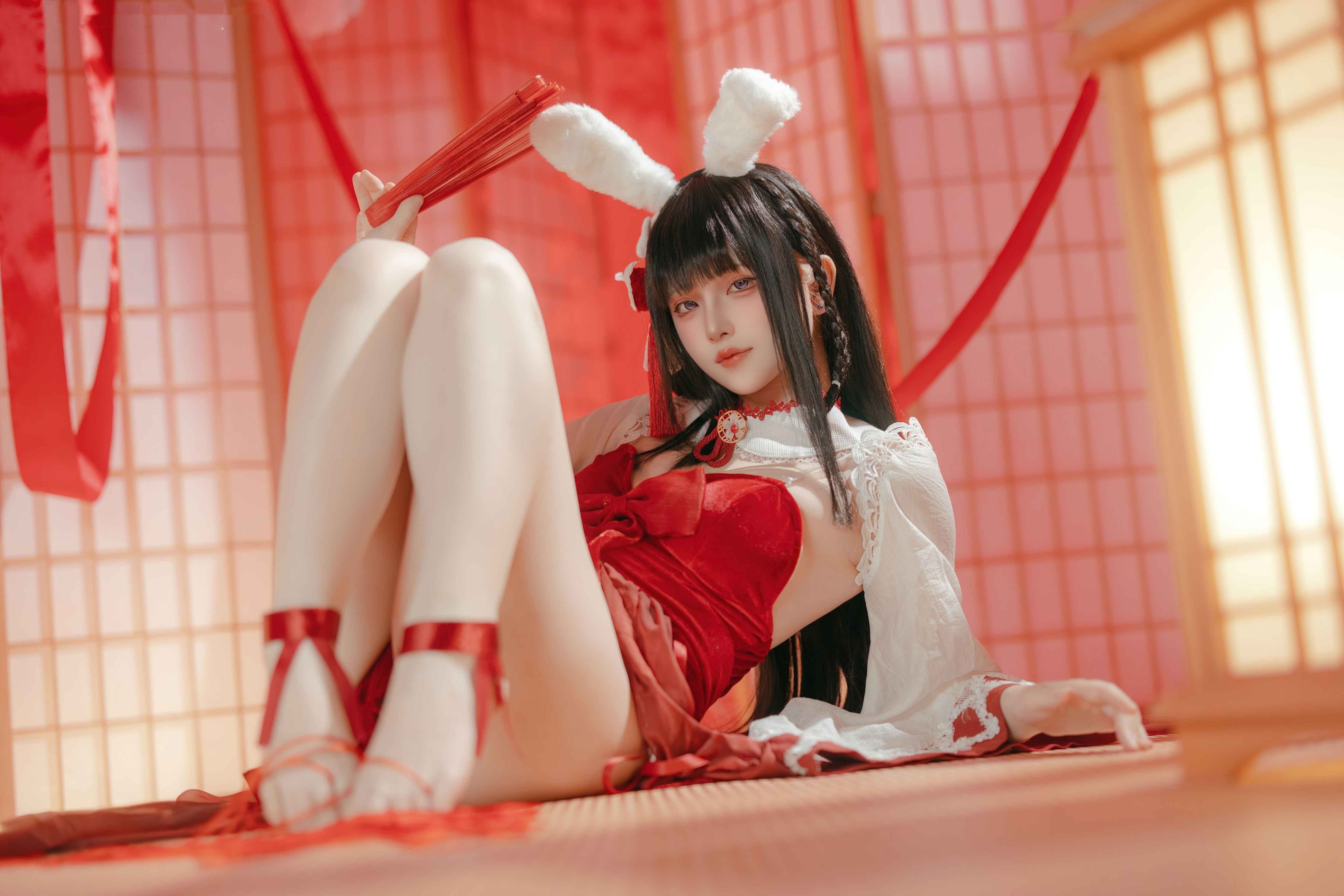 【新】屿鱼 - 碧蓝航线 大山·祈愿的巫女兔【58P】【340MBpikpak云盘】