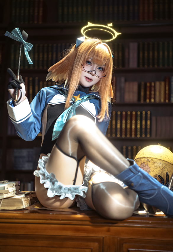 矢量鱼 - 蔚蓝档案 圆堂志美子校服 【50P513M】