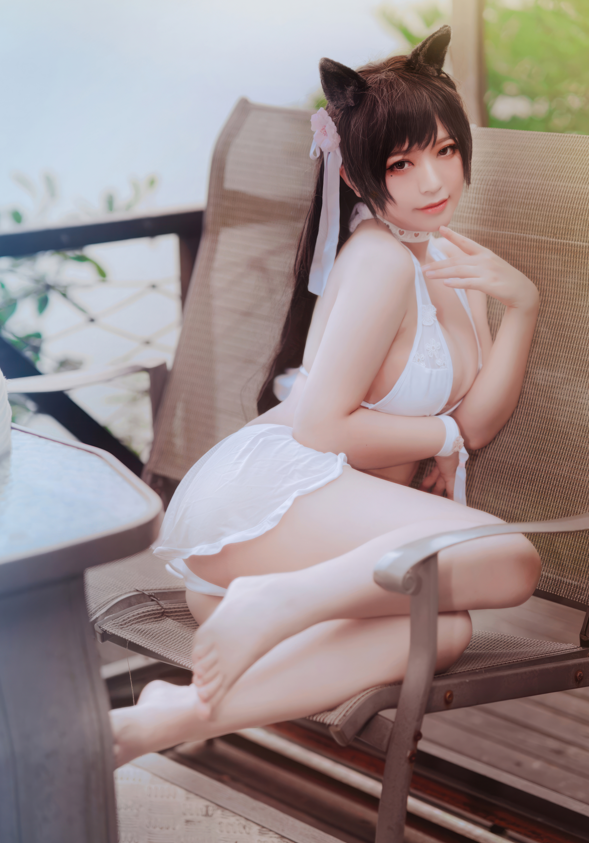 半半子 - 碧蓝 泳装 爱宕 【27P171M】