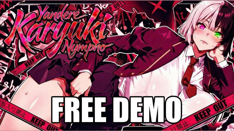 【互动SLG】[3D]Yandere Karyuki Nympho DEMO Ver1.0 官方中文体验版