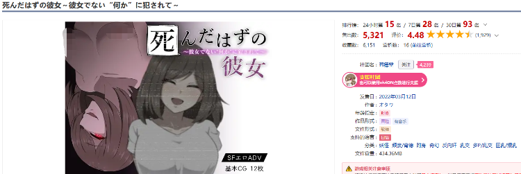 【日式SLG】死んだはずの彼女～彼女でない“何か”に犯されて～AI汉化版