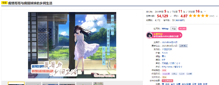【爆款RPG】[妹系]痴情哥哥与病弱妹妹的乡间生活 Ver1.02 DL官方中文版 DLC1-5