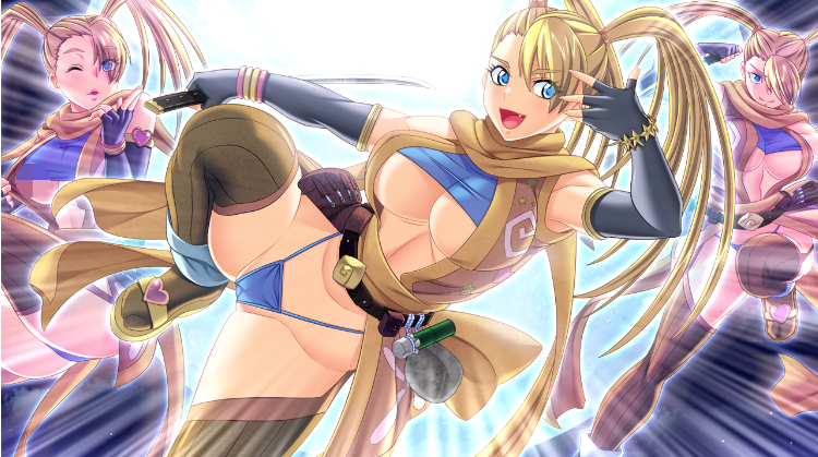 【拔作ADV】巨乳くのいち・朱雀 ~触手、潮吹き責め~AI汉化版