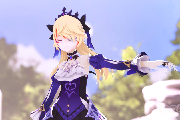 RusYAX 2026.03.20 菲谢尔X莫娜 FUTA Fischl X Mona [670M]