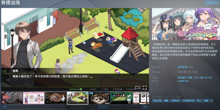 【模拟经营SLG】背德浴场 Steam官方中文步兵版[v0.0.41修复]