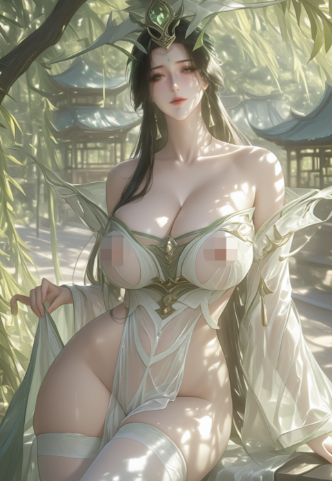 [ManAI]古风美 柳神的石村回忆[120P/430M]