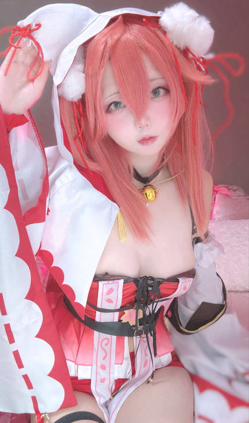 chuchu 樱巫女 さくらみこ Cosplay【88P1V1.27G】