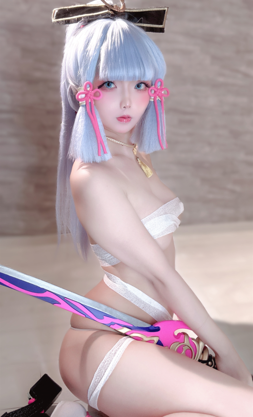 chuchu 原神 神里绫华Cosplay 【109P1V2.31G】