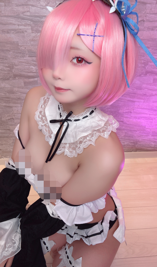 chuchu - 蕾姆、拉姆Cosplay 写真【134P514M】