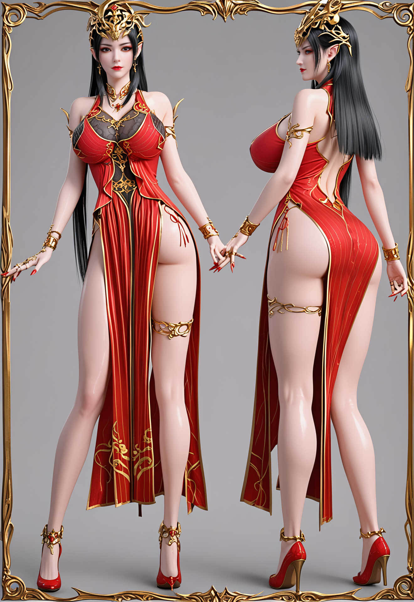[AI动漫]（搬运至260323）斗破苍穹-美杜莎【雨虹】【241P】【773MB百度云】