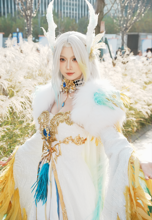 网红模特 琳园长 地下城勇士-女鬼剑士 神兽龙袍 【404P4V7.55G】