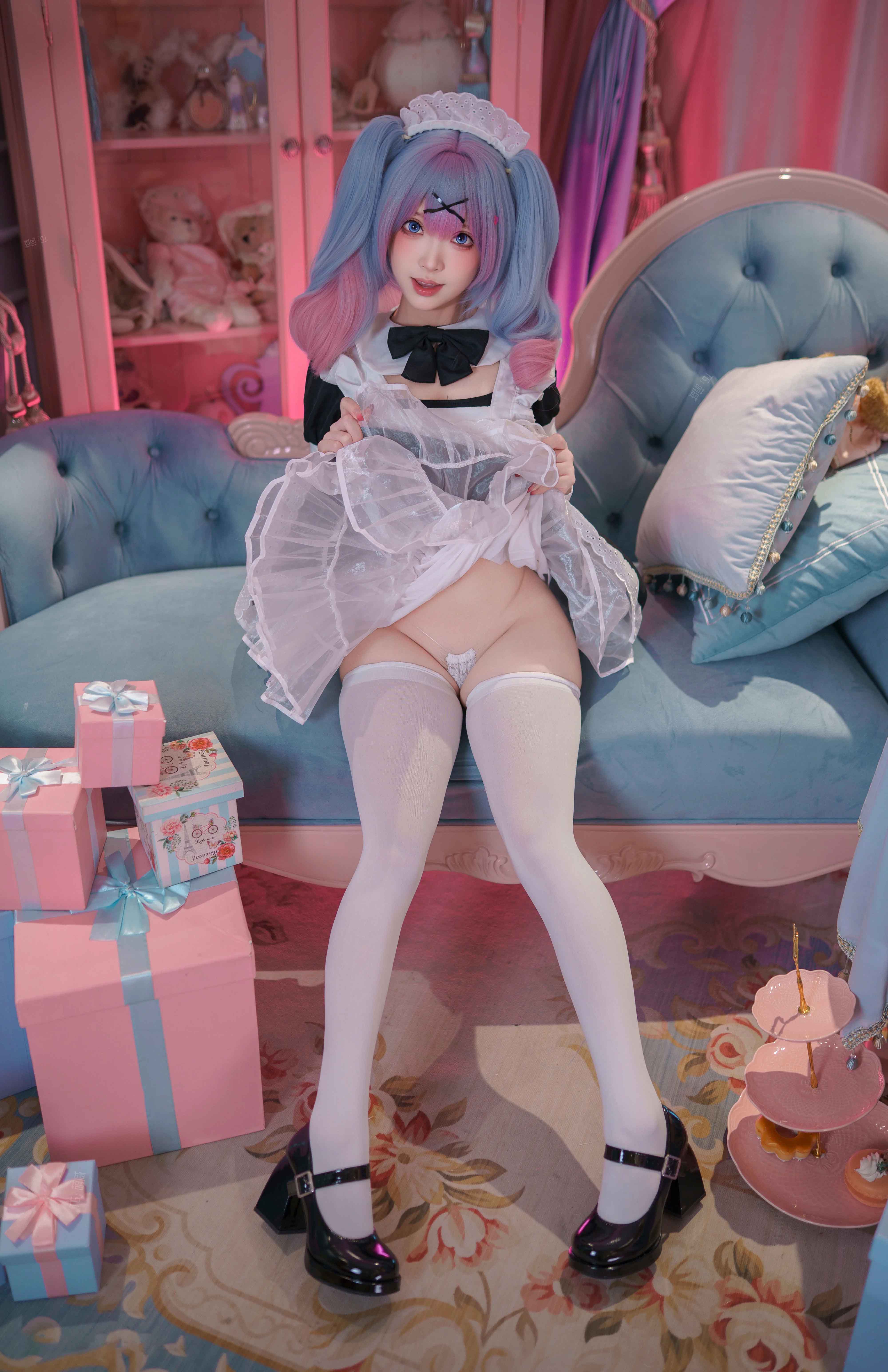 【新】Bangni邦尼-初音未来·兔子洞女仆【82P】【709MBpikpak云盘】