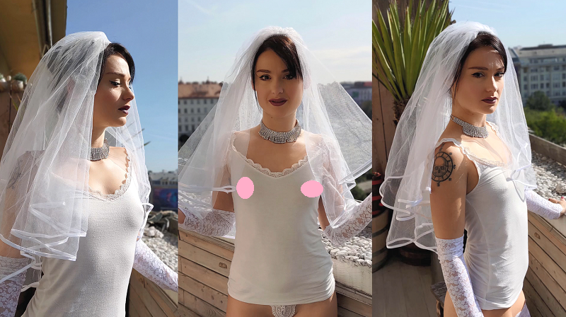 外国小姐姐婚纱一部