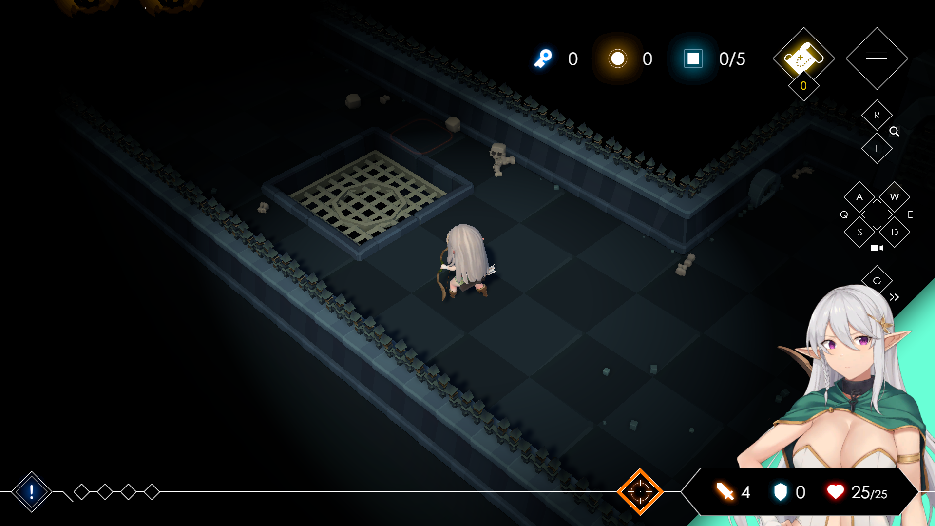 [SLG]地牢脱出2银月苍狼苏拉尔(Escape Dungeon 2)