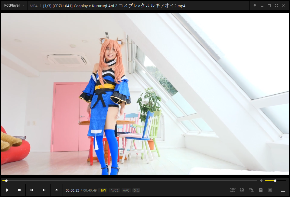 [CRZU-041] Cosplay x Kururugi Aoi 2 コスプレ×クルルギアオイ2 [骑兵/2.9G]
