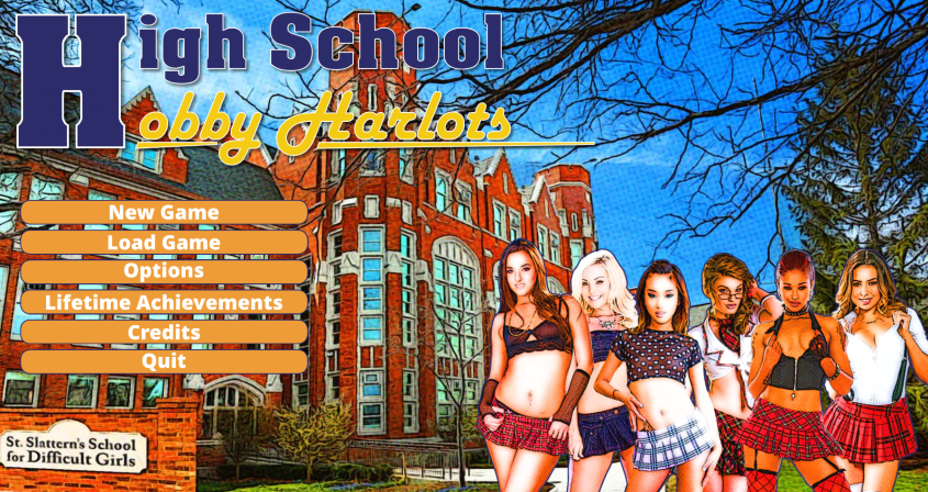 [欧美SLG/真人/汉化] 高中爱好 High School Hobby Harlots v1.17 [PC+安卓/4.2G]