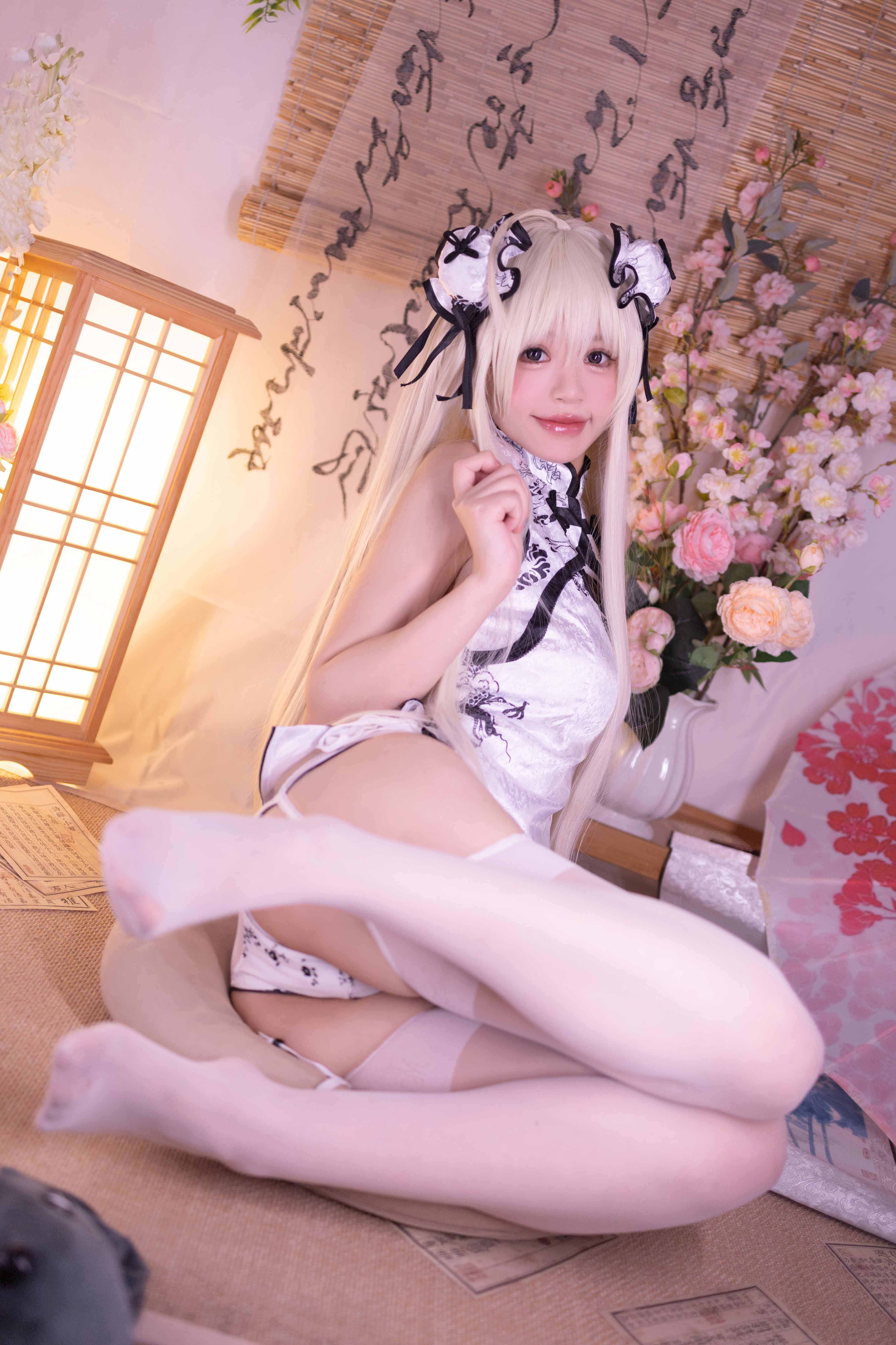 【新】星黛鹿鹿(千反田鹿子) -  缘之空 穹妹 旗袍 【62P】【595MBpikpak云盘】