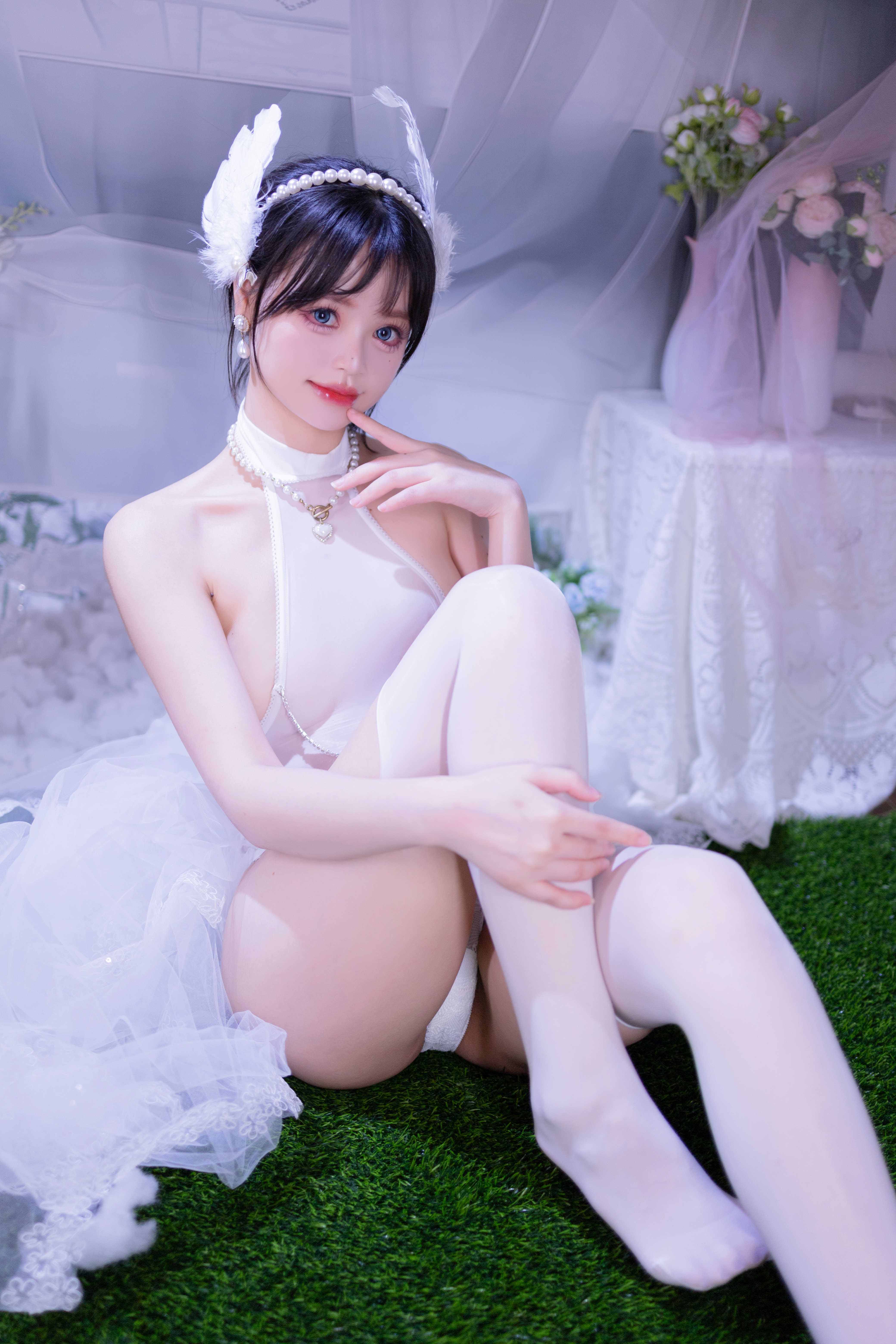 【新】星黛鹿鹿(千反田鹿子) - 白丝花嫁【50P】【540MBpikpak云盘】