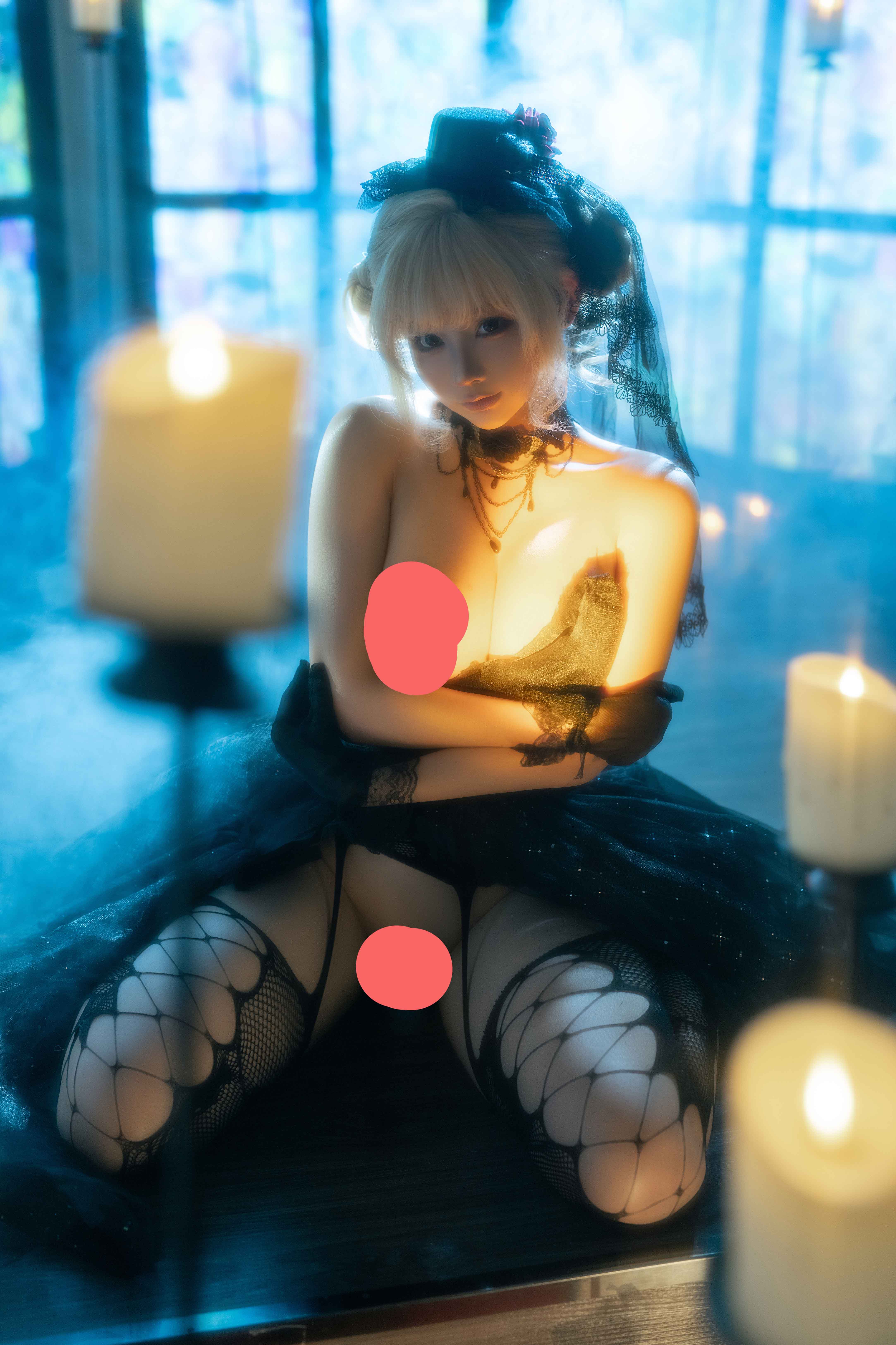 【新】蠢沫沫-黑婚纱【37P+1V】【1.84Gpikpak云盘】