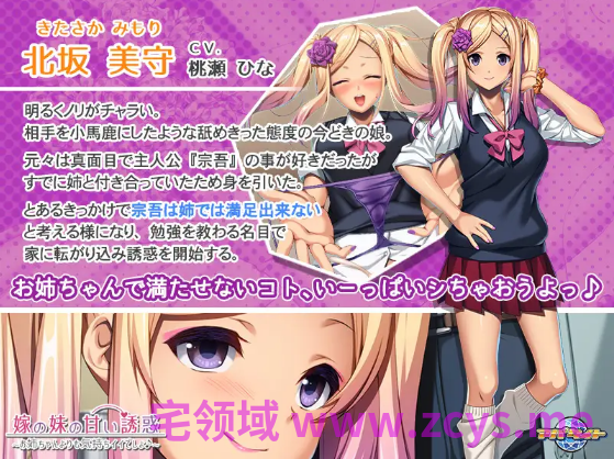 【拔作ADV】嫁の妹の甘い誘惑 ～お姉ちゃんよりも気持ちイイでしょ♪～AI汉化版