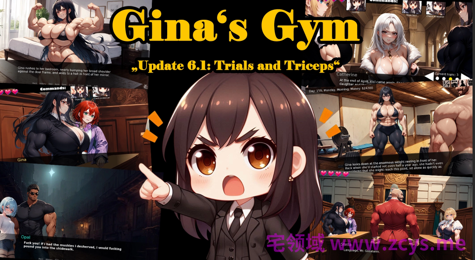 [亚洲风SLG/汉化] 吉娜的健身房 Ginas Gym v0.7.3.15 [PC+安卓/5.8G]