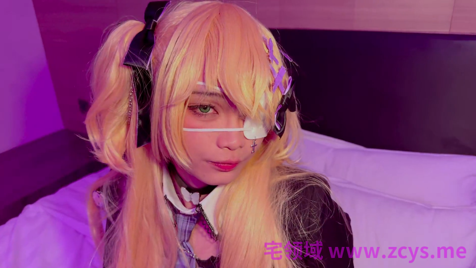 男娘coser Aroma 菲谢尔cos 啪啪 【2V 593MB】