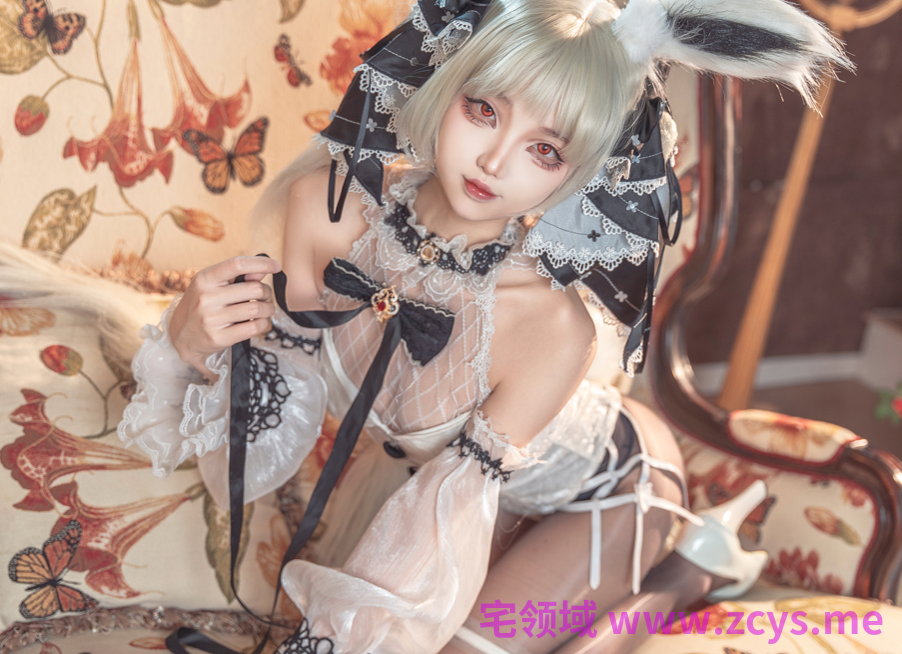 狐玖玖 碧蓝航线 - 可畏 白兔女郎 【25P663M】