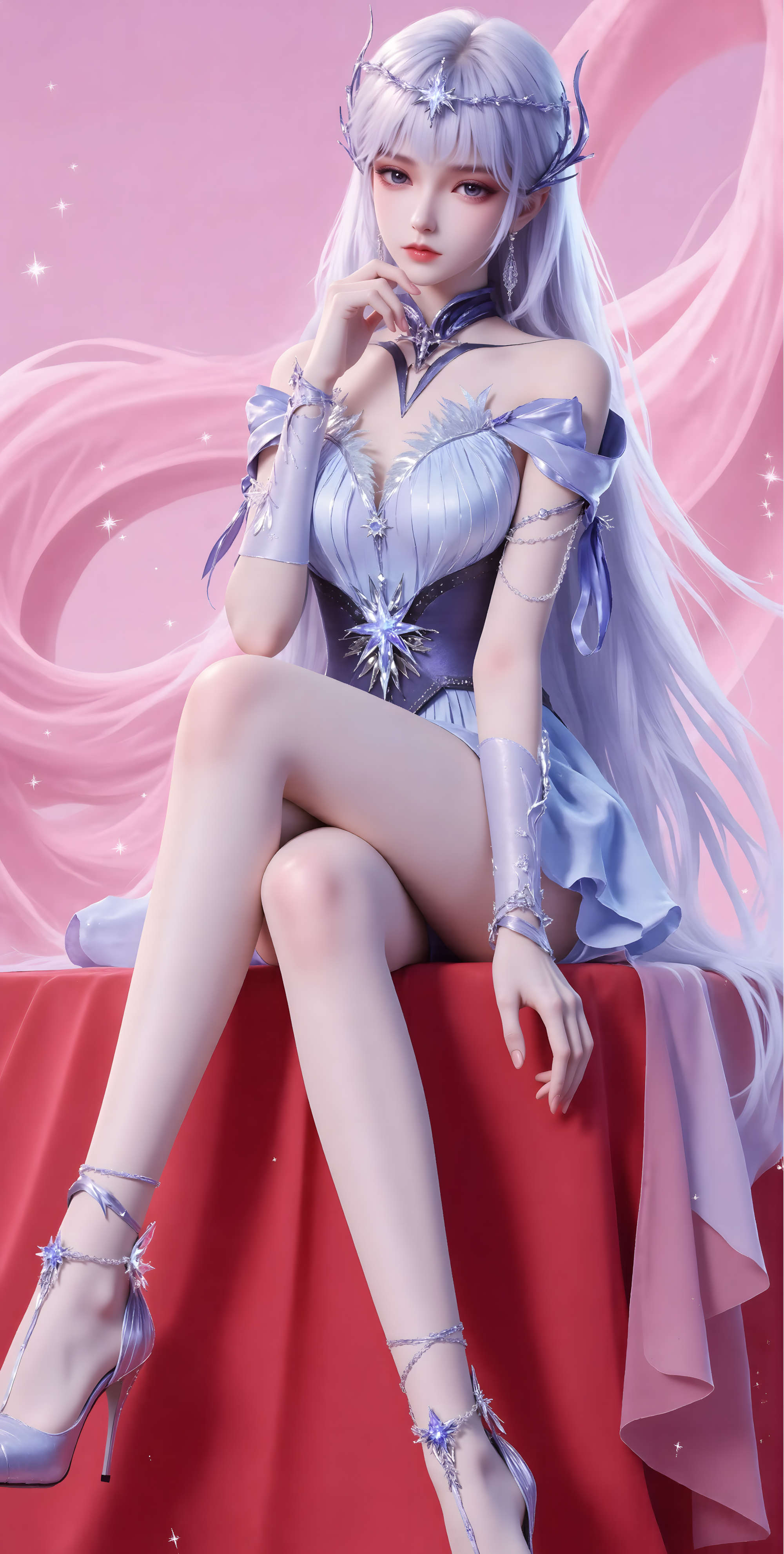 [AI动漫]（搬运至260430）神印王座-圣采儿【染墨】【68P】【489MB百度云】