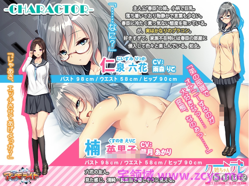 【拔作ADV】クーデレ姉ちゃん観察日記 ~秘密のオナニー、盗撮しちゃいました~AI汉化版