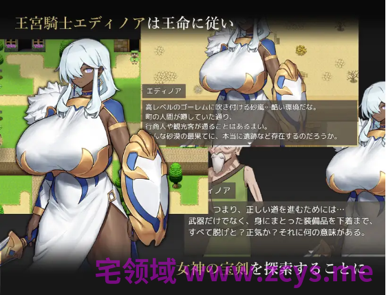 【日式RPG】王宮騎士のデタミネーション AI汉化版