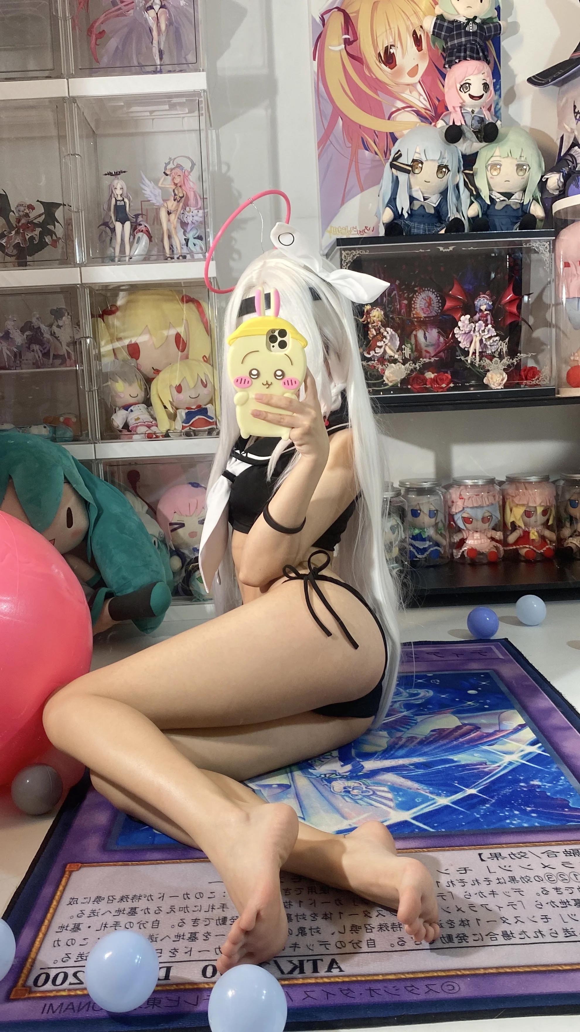 【新】白栎Shirly-蔚蓝档案 普拉娜泳装【113P】【440MBpikpak云盘】
