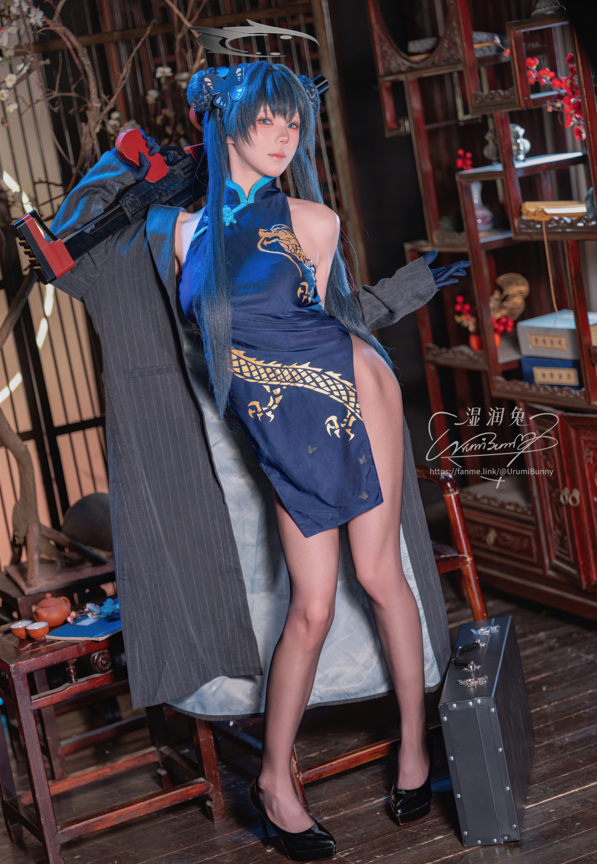 Yiko湿润兔 - 26-4月订阅作品 龙华妃咲 蔚藍檔案 - 龍華妃咲(Blue Archive - Ryuge Kisaki)【112P2V1.94G】
