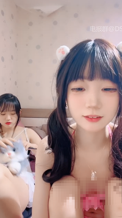 校花下海【邪恶双马尾】两个超高颜值白虎萝莉