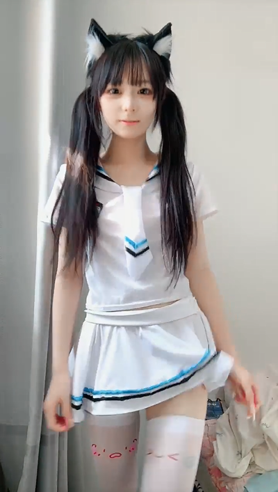 【哇塞06妹妹】极品猫耳jk萝莉