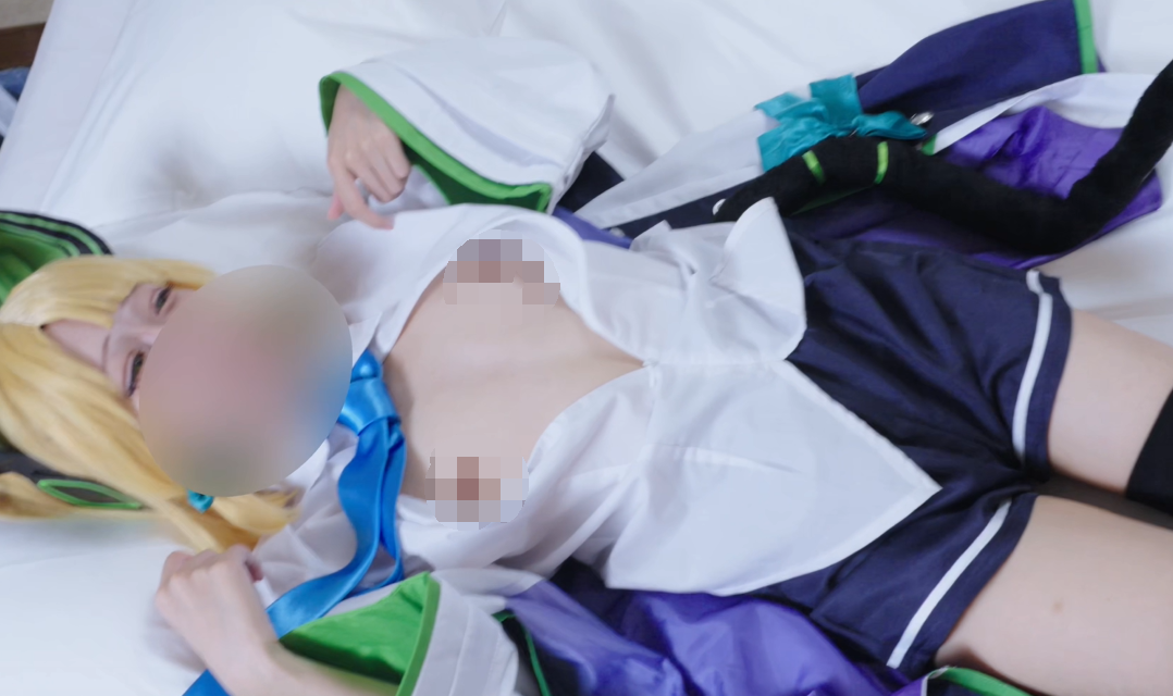 sugar_blush 蔚蓝档案 王小绿Cosplay 【1V3.59G】