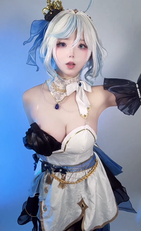 chuchu 芙宁娜 纯视频 Cosplay②(去码) 【1V923M】