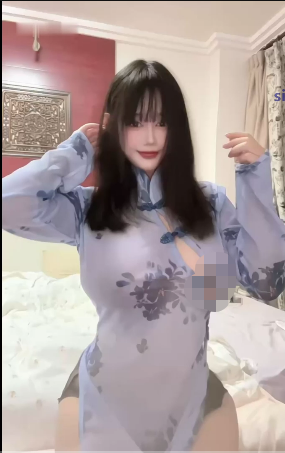 NO.1656 抖音巨乳小羽同学露脸露点定制 3V