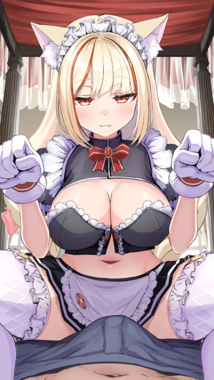 【互动SLG】[Live2D×ASMR]サカって！メス猫ちゃん ～ダウナーメイドの無気力ご奉仕、またたび嗅がせて強○発情！～DL版[生肉]