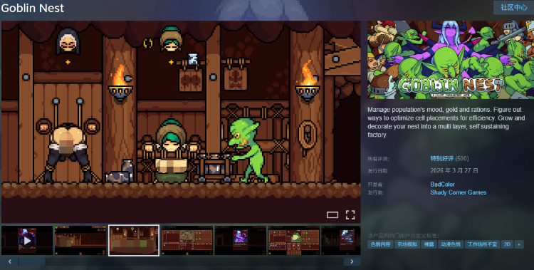 【像素SLG】Goblin Nest Ver1.25 汉化版