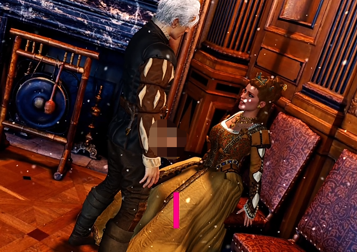 szyca 4月新作：巫师3-安娜 性感黑丝美熟女激情爆肏中出[2.7G]