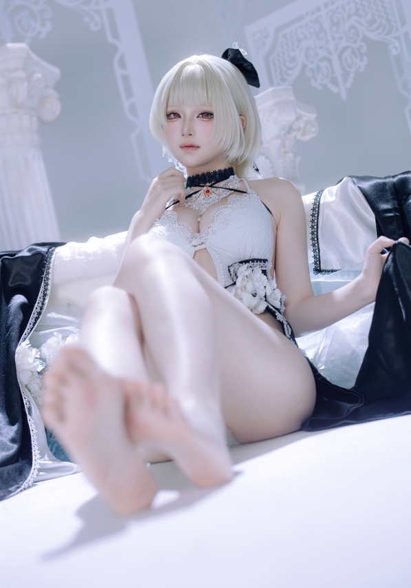 屿鱼 - 碧蓝航线 可畏同人礼服 【63P310M】
