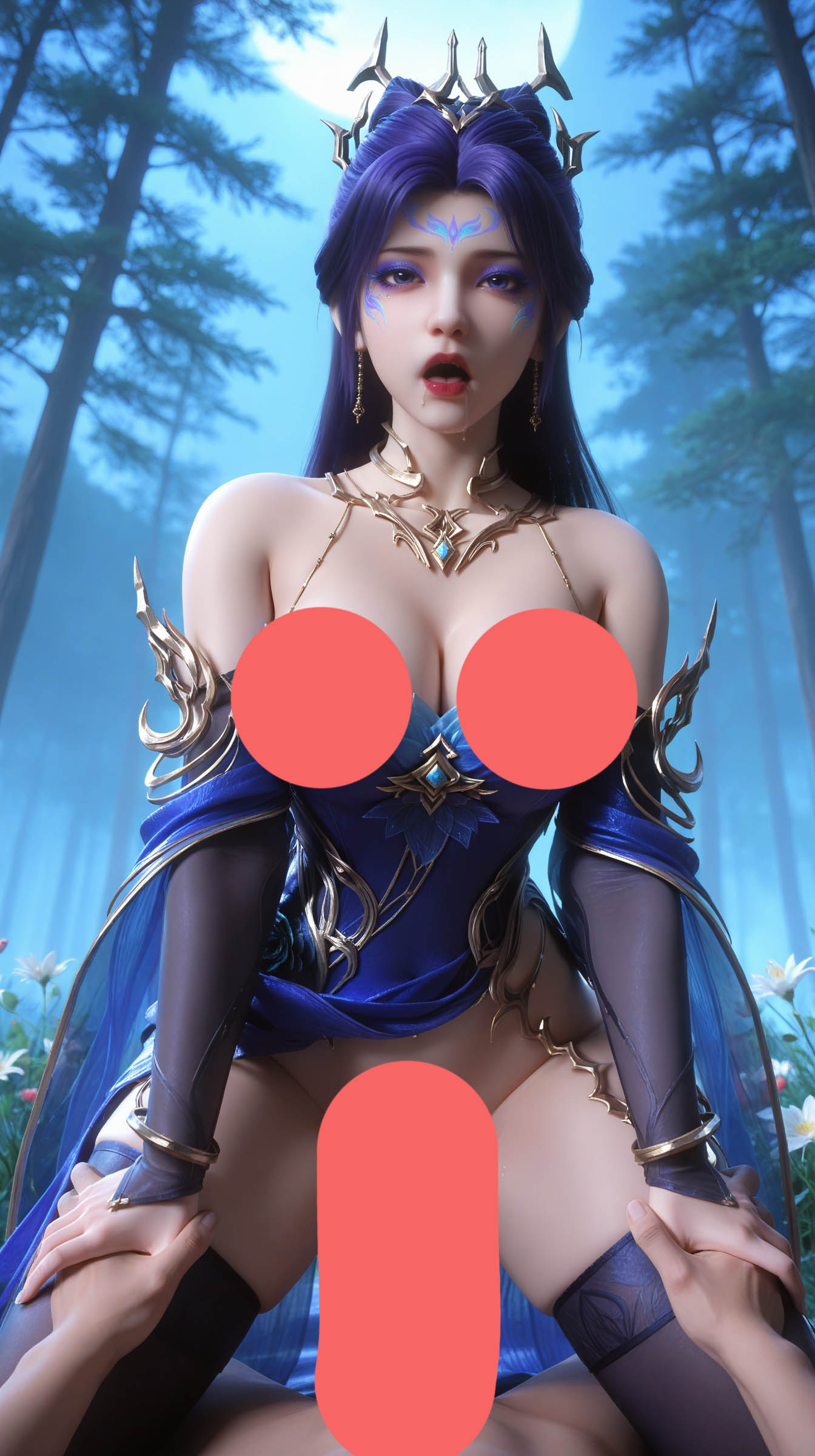 [AI动漫]（搬运至260412）神墓-蓝发梦可儿【阿伟】【143P+8V】【256MB百度云】