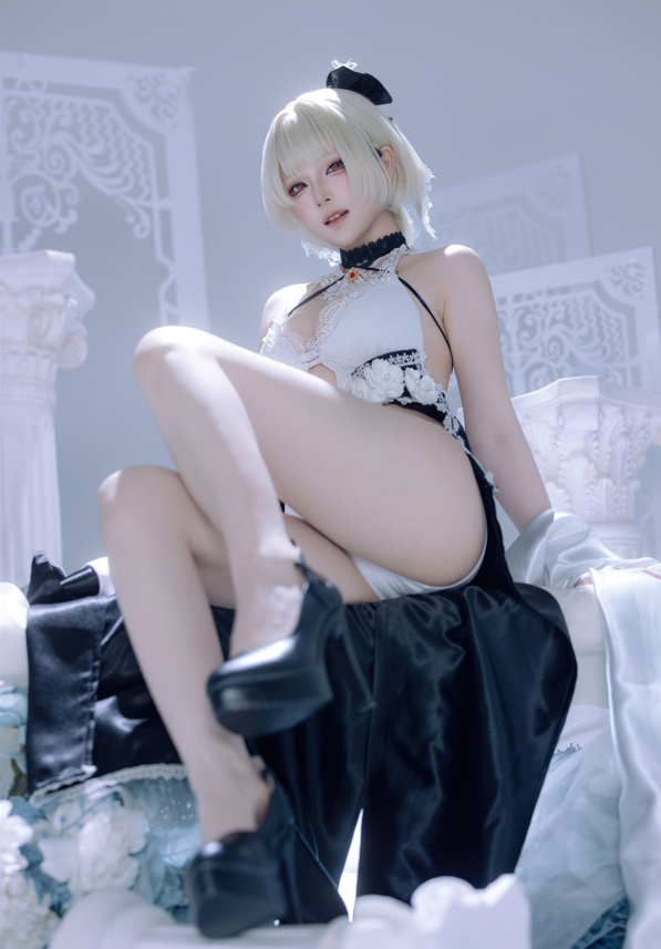 屿鱼 - 碧蓝航线 可畏同人礼服 【63P310M】